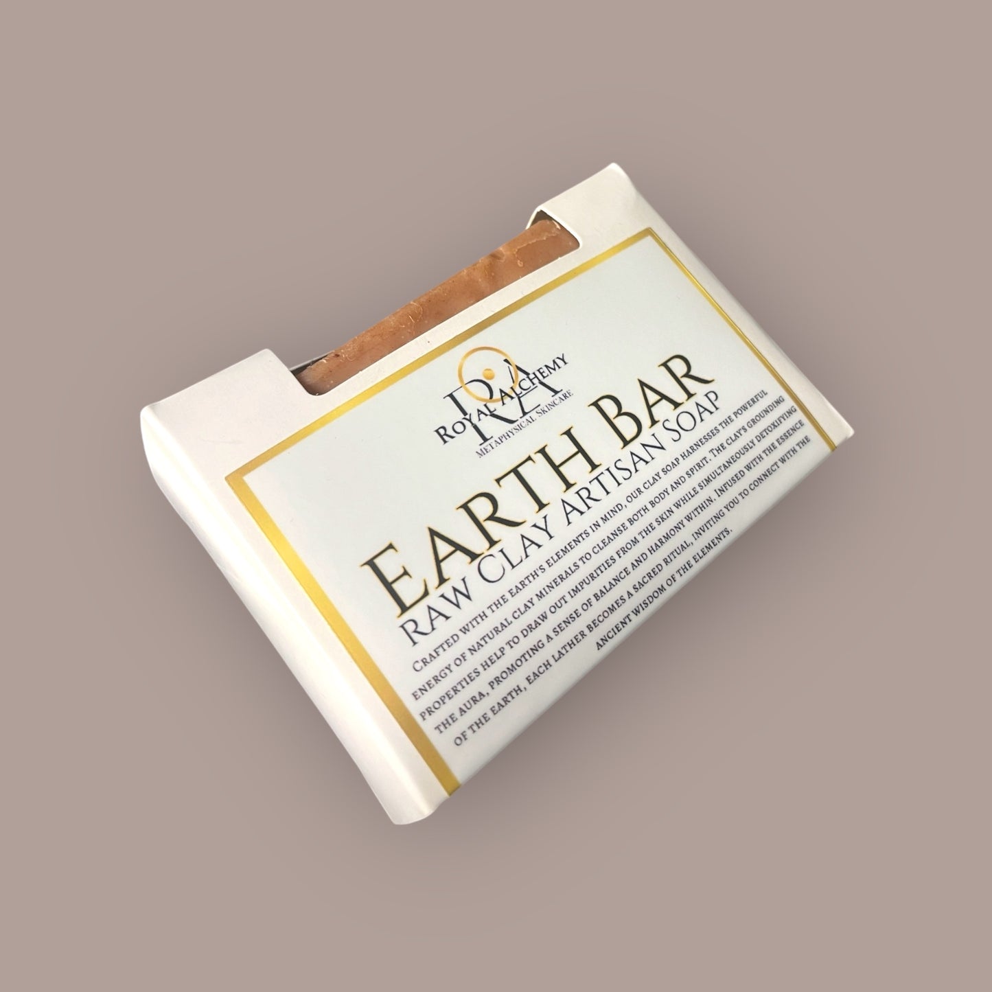 A | Earth Bar | Raw Clay Soap