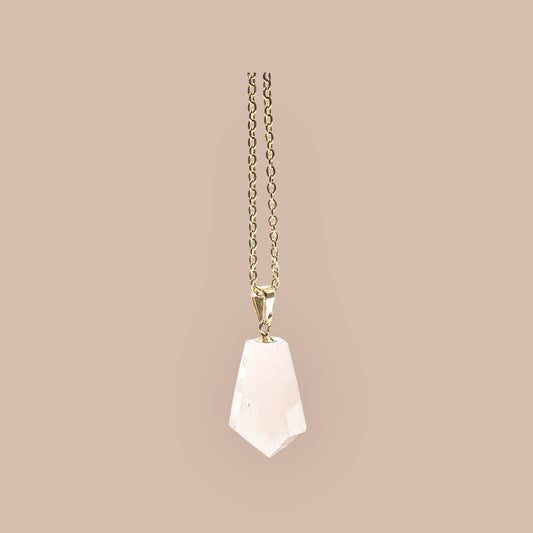 Eternal Love Necklace | Rose Quartz