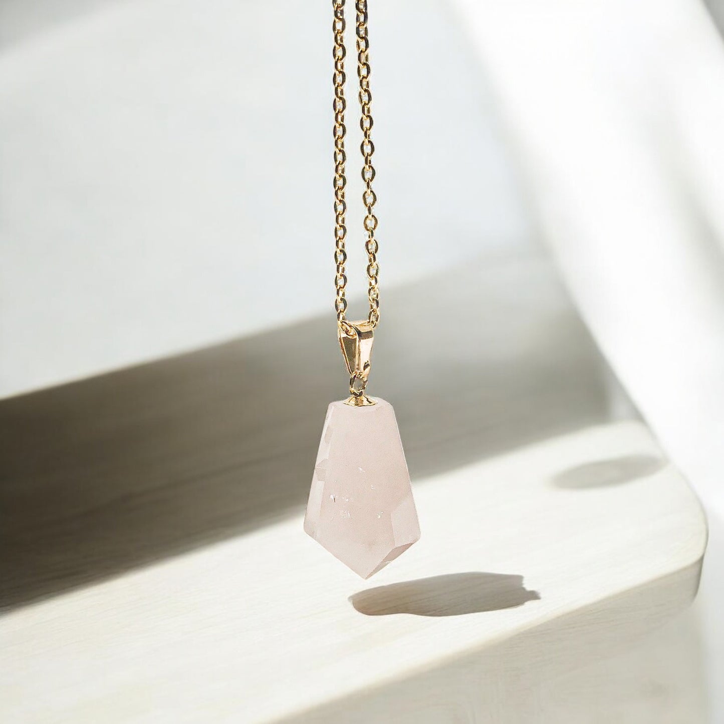 Eternal Love Necklace | Rose Quartz