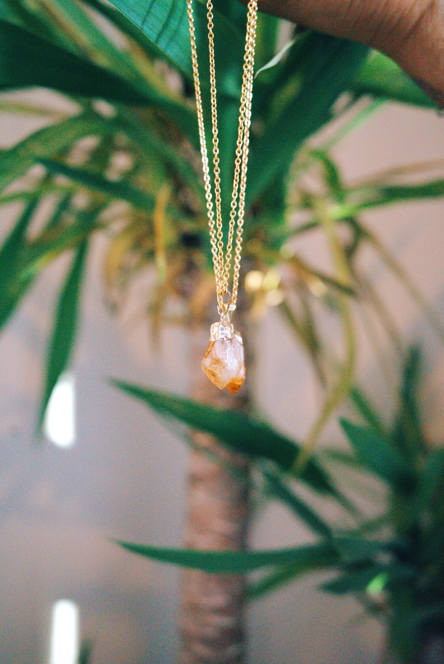 Sun Kissed Citrine Necklace