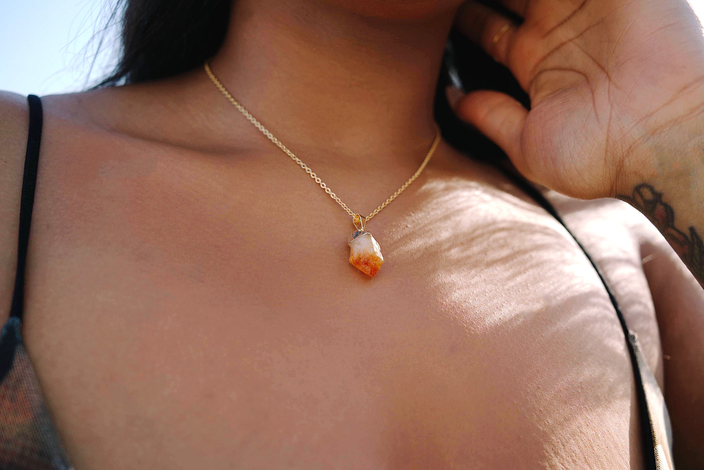 Sun Kissed Citrine Necklace